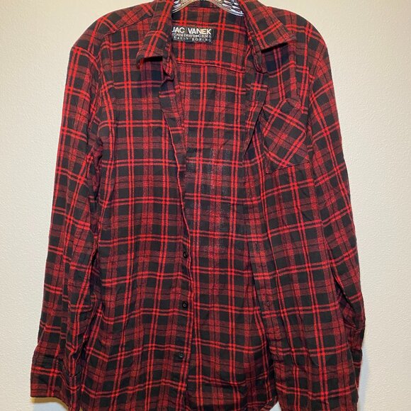 Jac Vanek "I Hate Everyone" Flannel - Picture 2 of 2